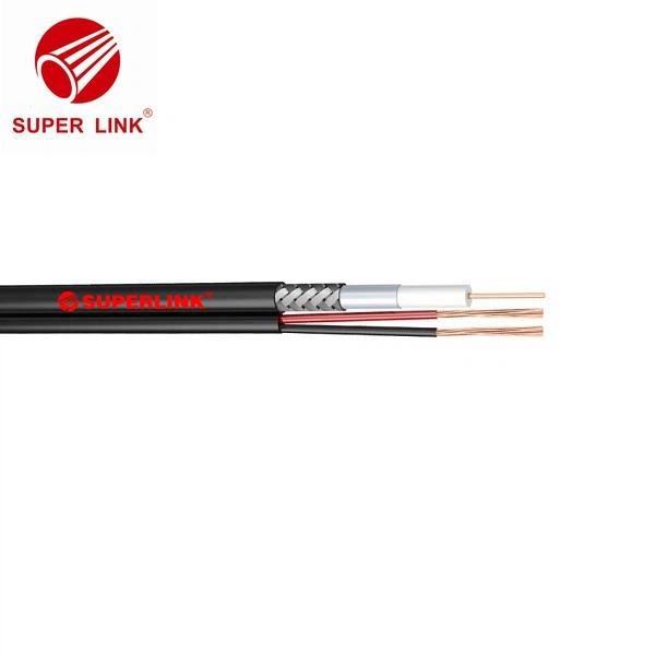 สายเคเบิลโคแอกเซียล RG59 พร้อมสายไฟ