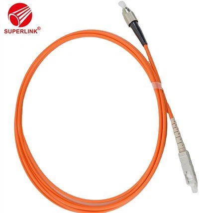 สายแพทช์ไฟเบอร์ออปติก FC ถึง SC Simplex Mm